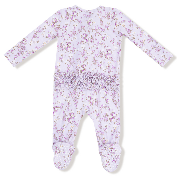 Sweet Dream Florals - Ruffle Footie