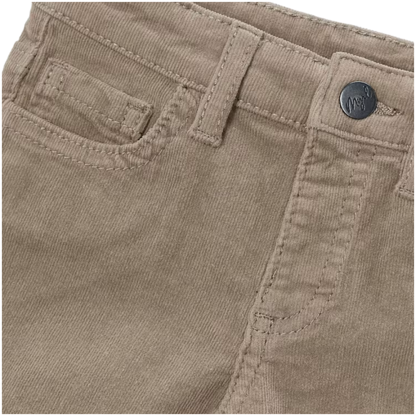 Basic Cord Trousers Tahini