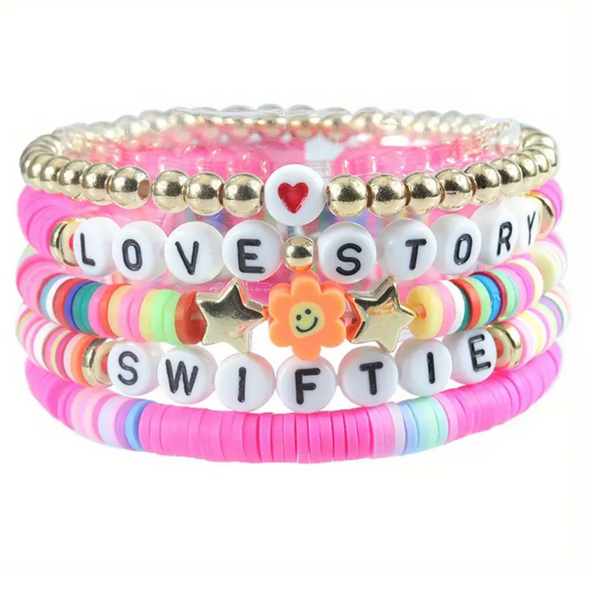 Stretchy Swiftie Era's Bracelet Sets