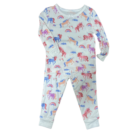 Unicorn Bamboo PJ Set