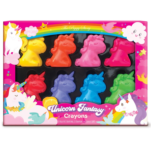 Unicorn Fantasy Crayons of Fun Gift Set for Kids