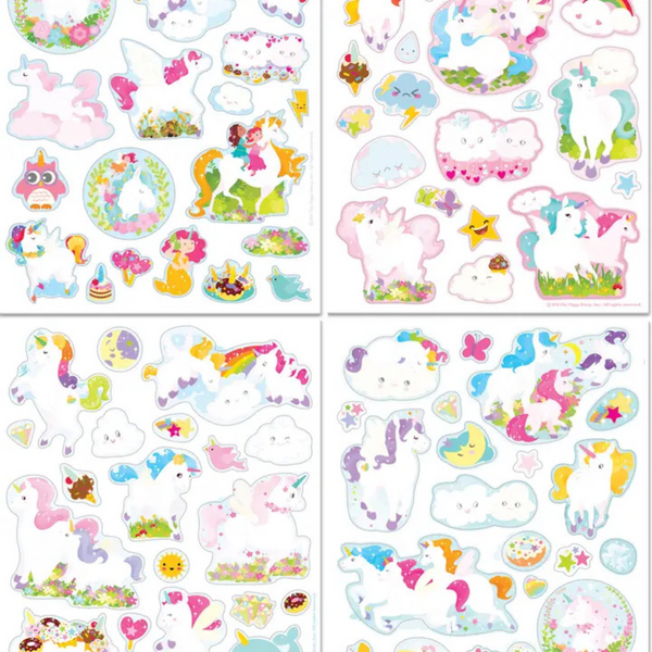 Unicorn Land Reusable Sticker Activity Tote