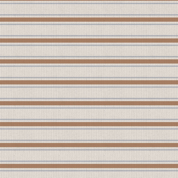 Vintage Stripe - Brown - Polo Romper