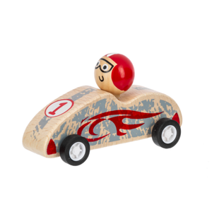 Wooden Pullback Car Racers