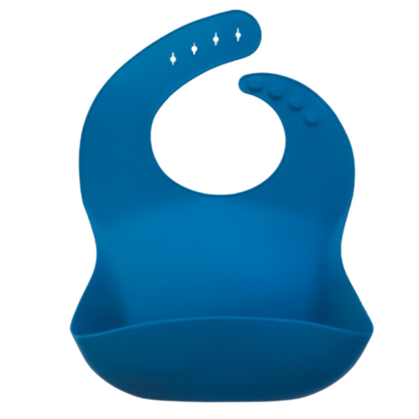 Silicone Bucket Bib (Multiple Colors)