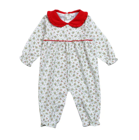 Christmas Garlands Pima Romper