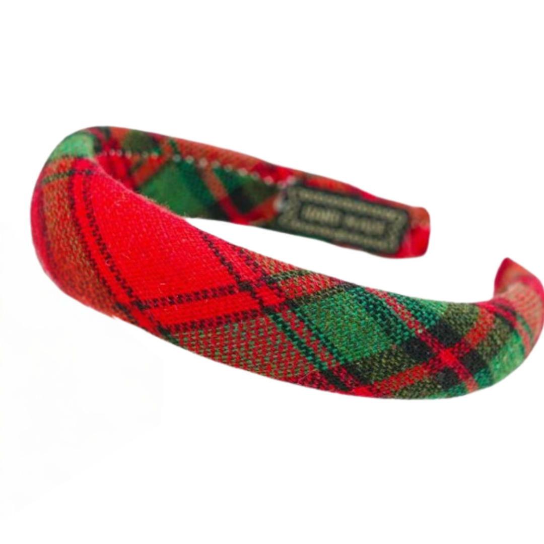 Plaid Christmas Headband