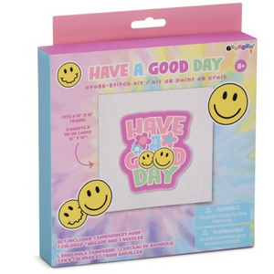 HAVE A GOOD DAY CROSS STITCH KIT