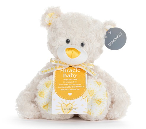 Miracle Baby Plush Bear