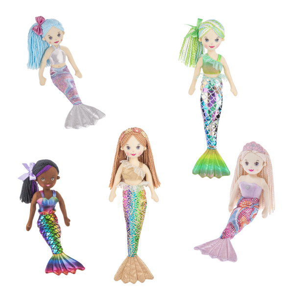 18" Shimmer Cove Mermaids (4 Styles)