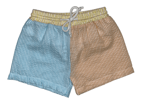 Seersucker Swim Shorts (2 Colors)