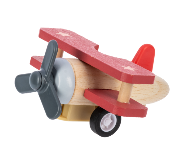 Wooden Pullback Plane Racers