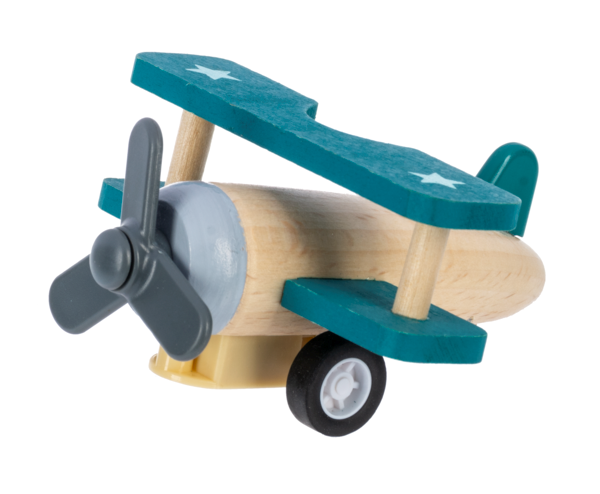 Wooden Pullback Plane Racers