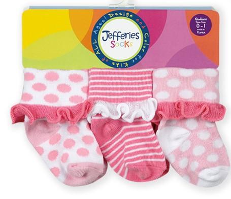 Pink Dot Socks 3 Pack