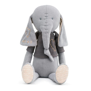 Linen Elephant - Nursery Keepsake