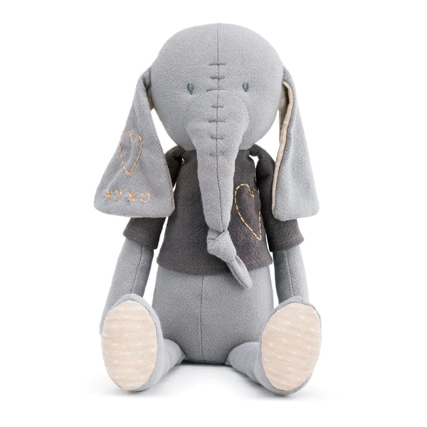 Linen Elephant - Nursery Keepsake