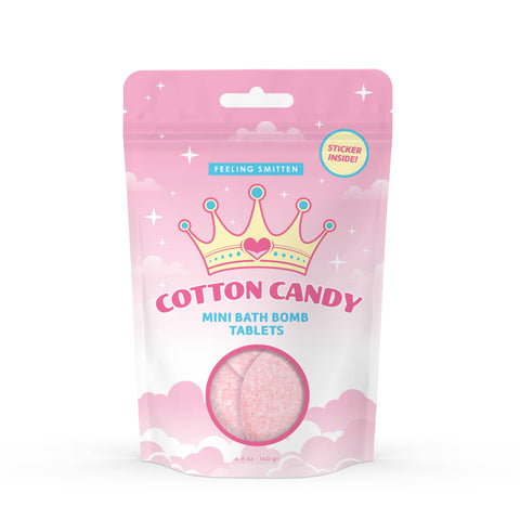 Kids Cotton Candy Bath Bomb Tablets