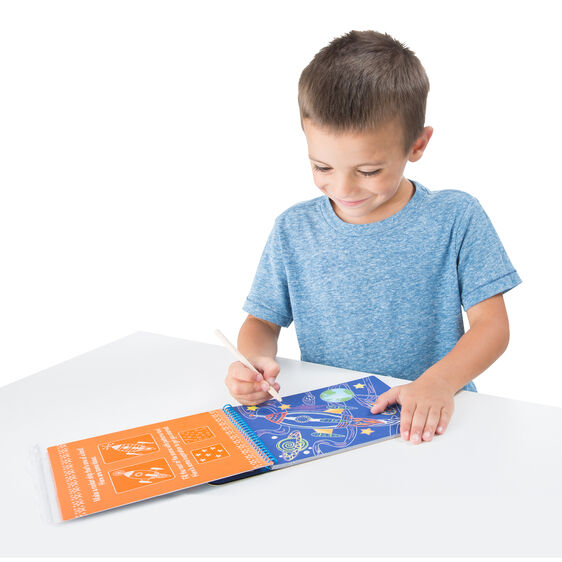 On the Go Scratch Art Color Reveal Pad