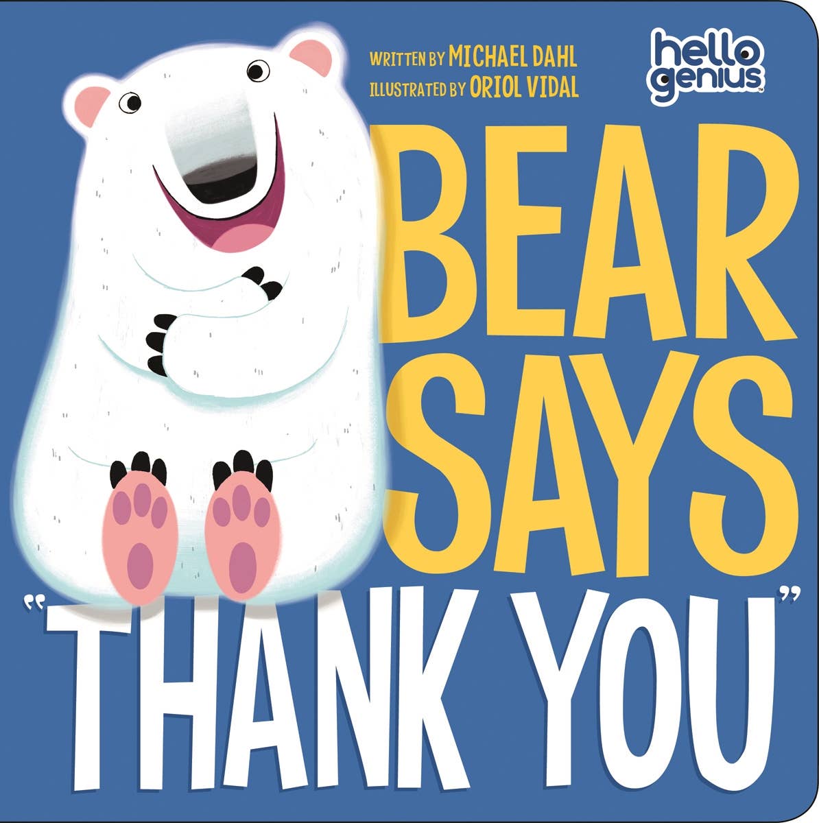 Bear Says "Thank You" Board Book