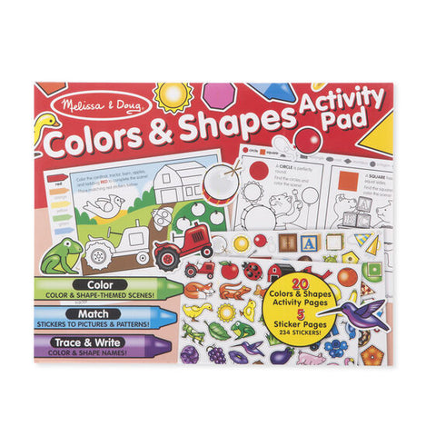 Sticker & Activity Pad - Colors & Shapes