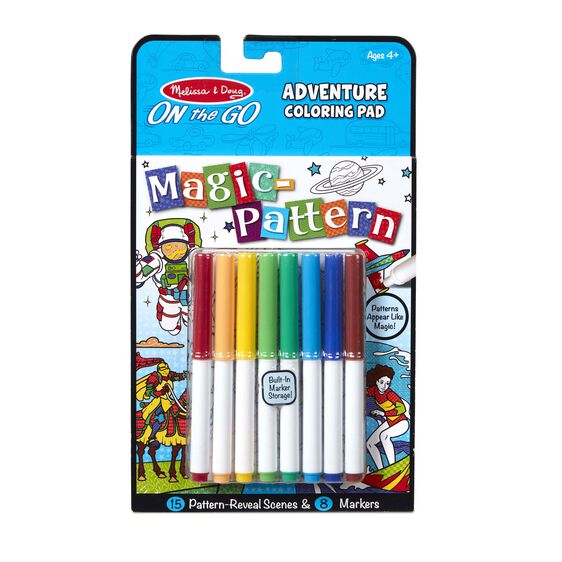 On the Go Magic Pattern Coloring Pad (3 Options) – Melodi's Baby · Kid ...