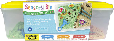 Sensory Bin - Garden Critters (Heavy Item Postage Charge Applied when Shipping)