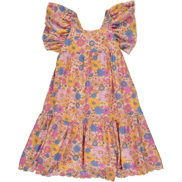 Retro Floral Joplin Dress