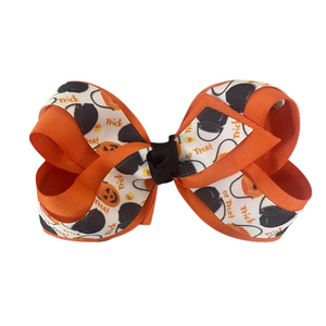 Halloween Trick or Treat Bow