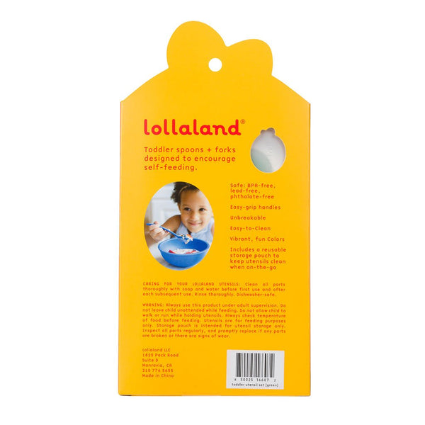 Lollaland 5-Piece Toddler Utensil Set