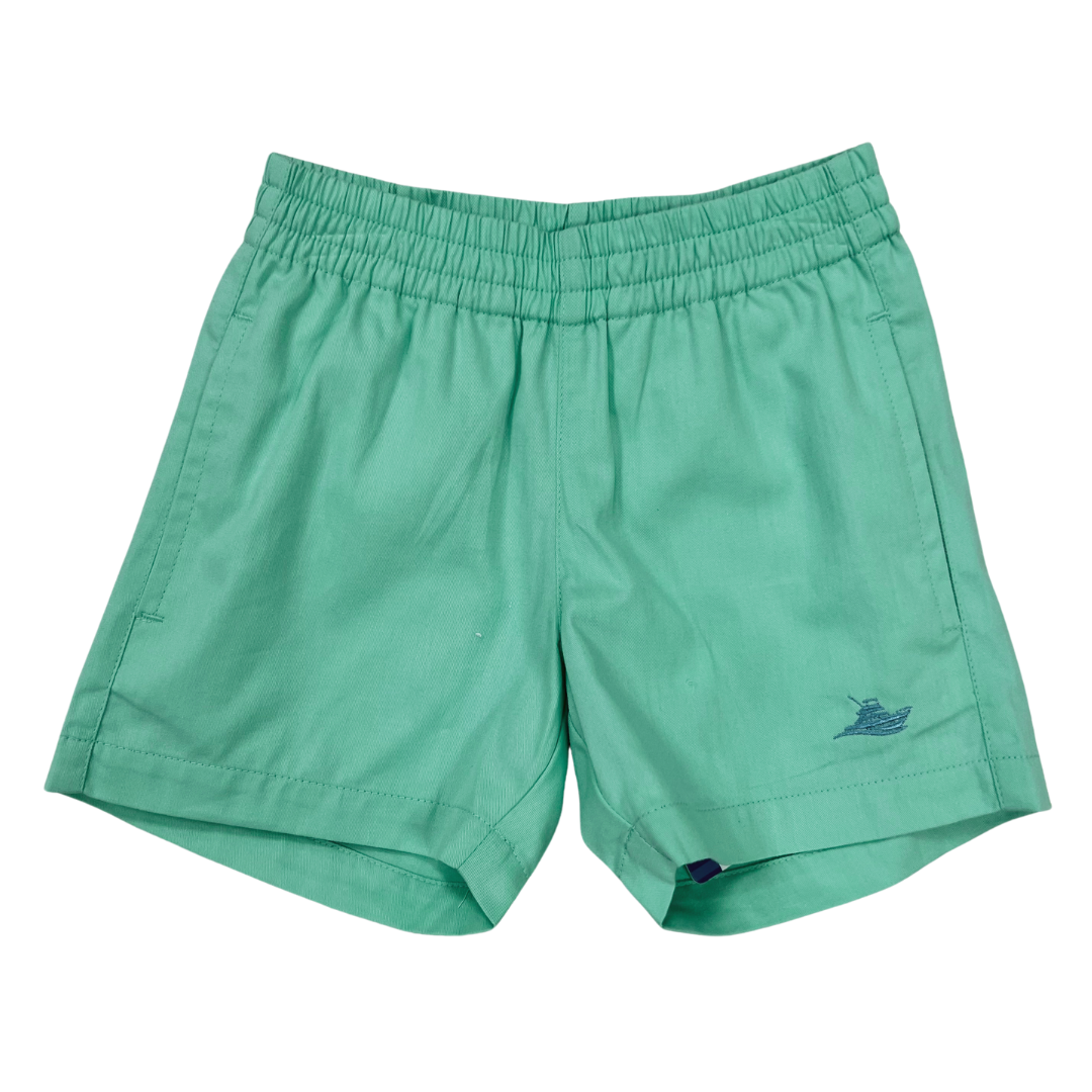 Ocean Blue Twill Shorts