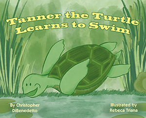 Tanner Turtle Learns to Swim
