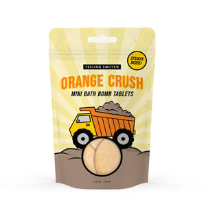 Kids Orange Crush Bath Bomb Tablets