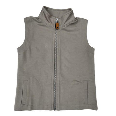 Light Grey/Khaki Knit Vest