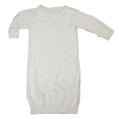 Basic Layette Gown - Natural